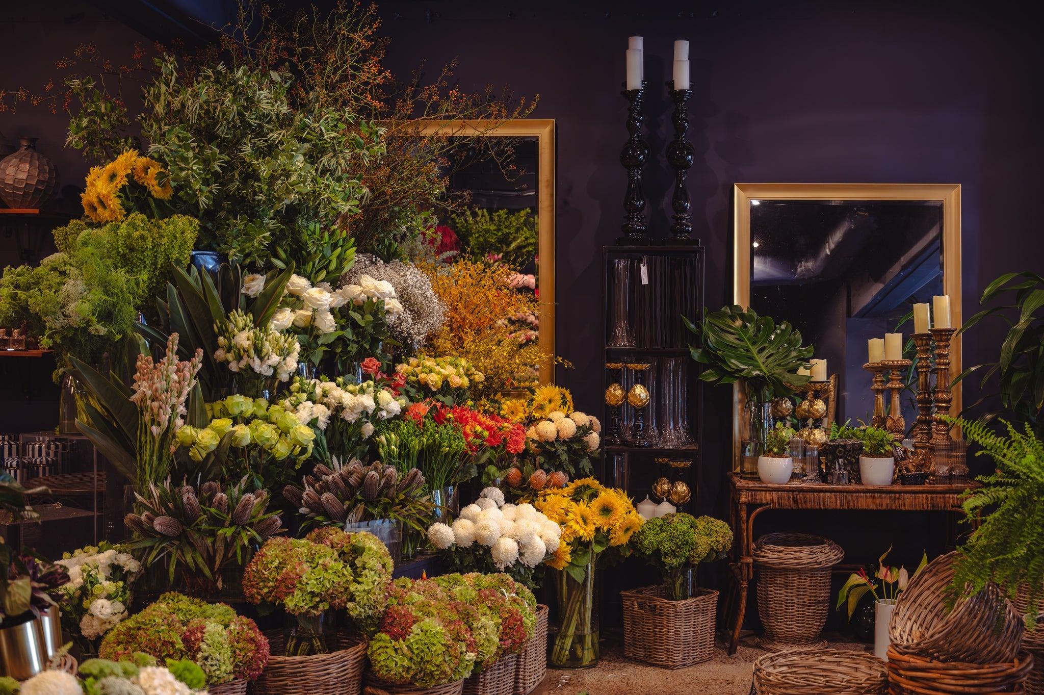 Inside the Fleur & Fern floral atelier with fresh seasonal blooms